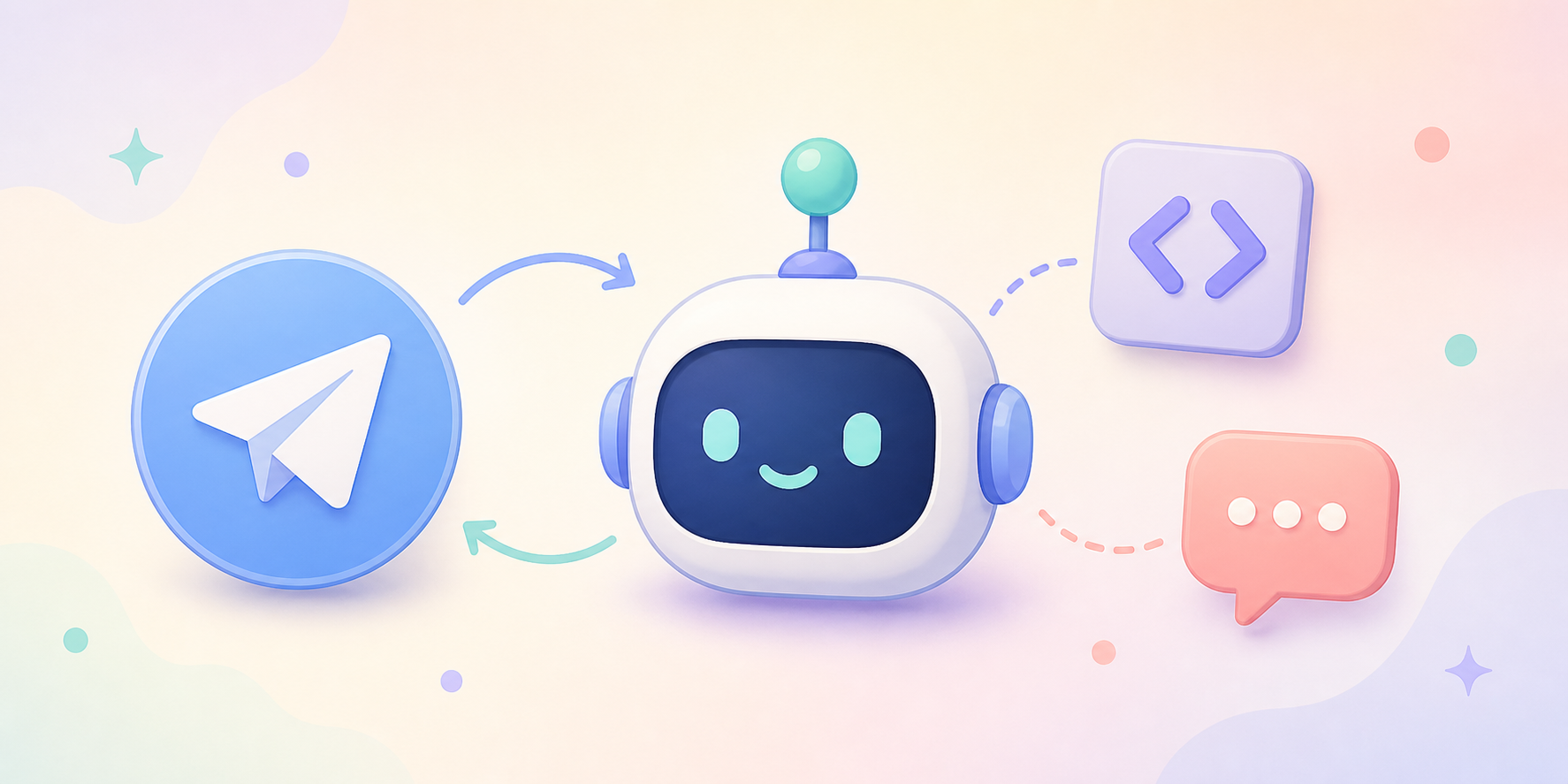 Blog cover: Telegram + Claude bot
