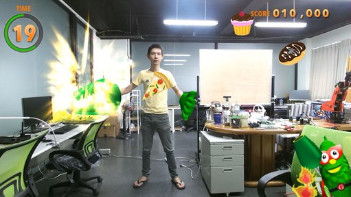 全身版 - 左右移動消滅垃圾食物