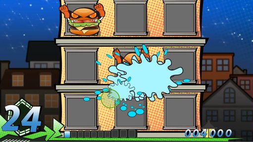 半身版 - 消滅漢堡得分