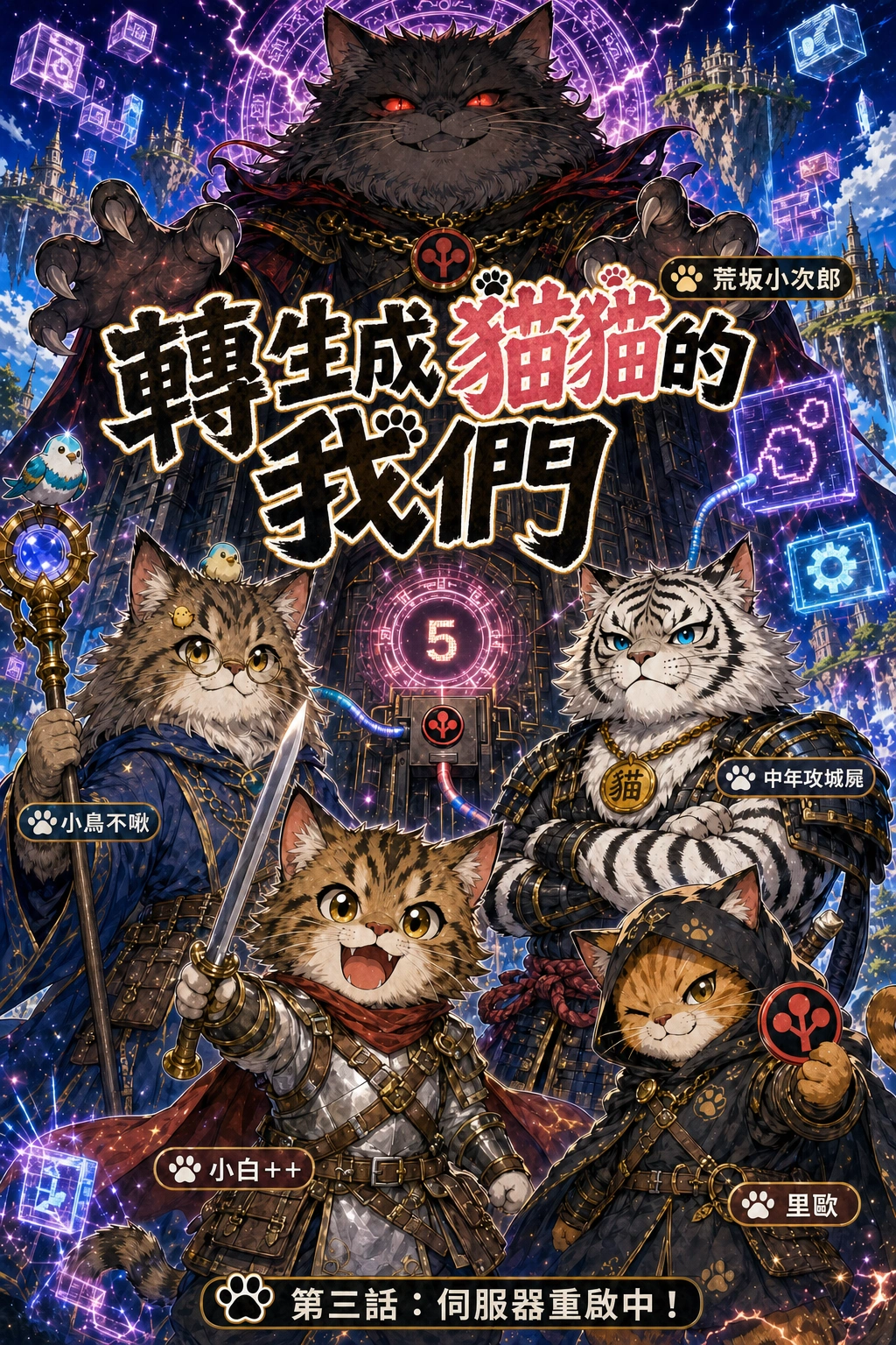 第三話封面：伺服器重啟中！