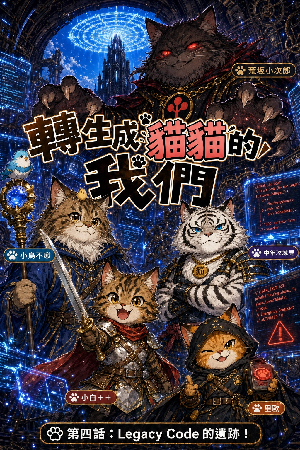 第四話封面：Legacy Code 的遺跡！