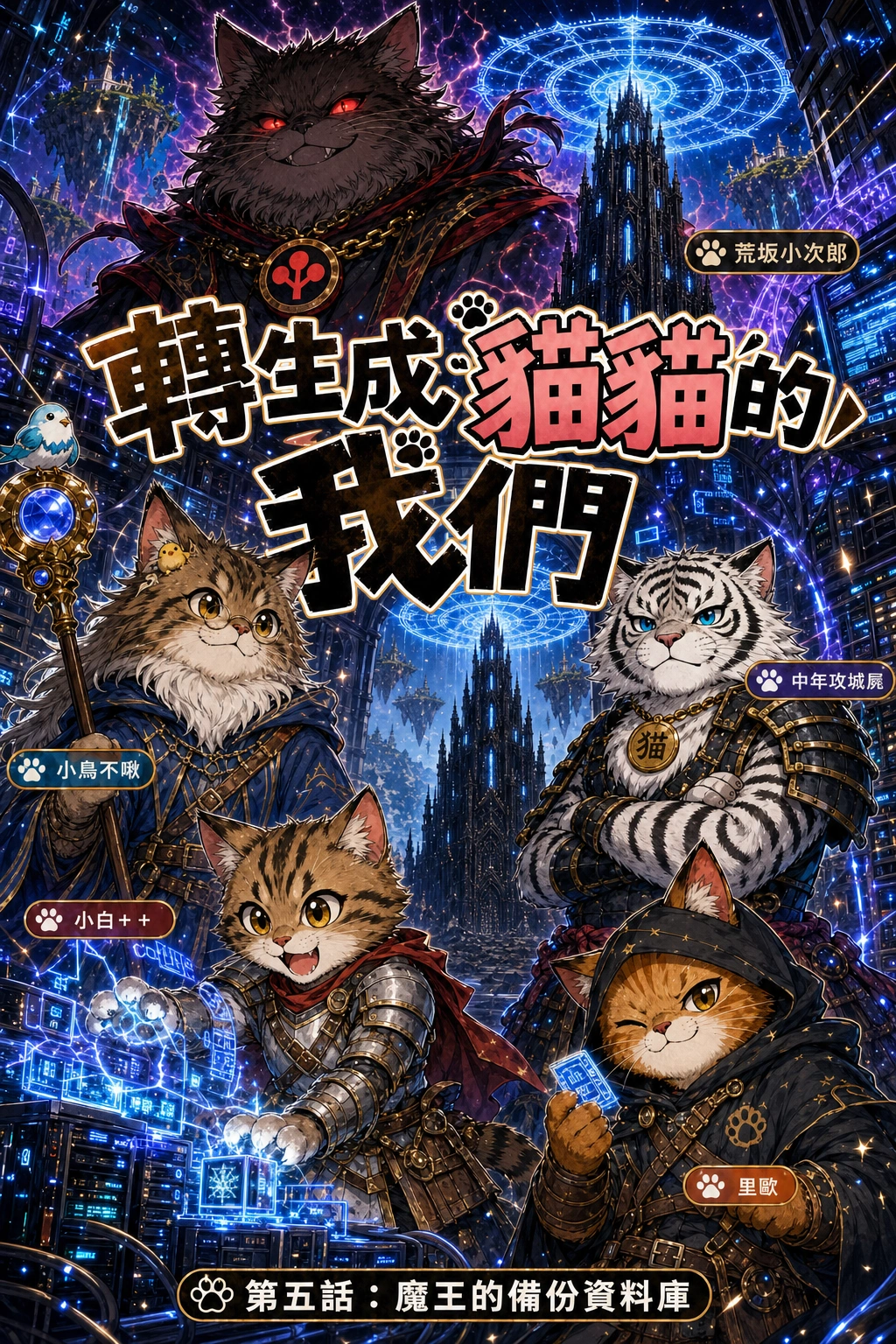 第五話封面：魔王的備份資料庫